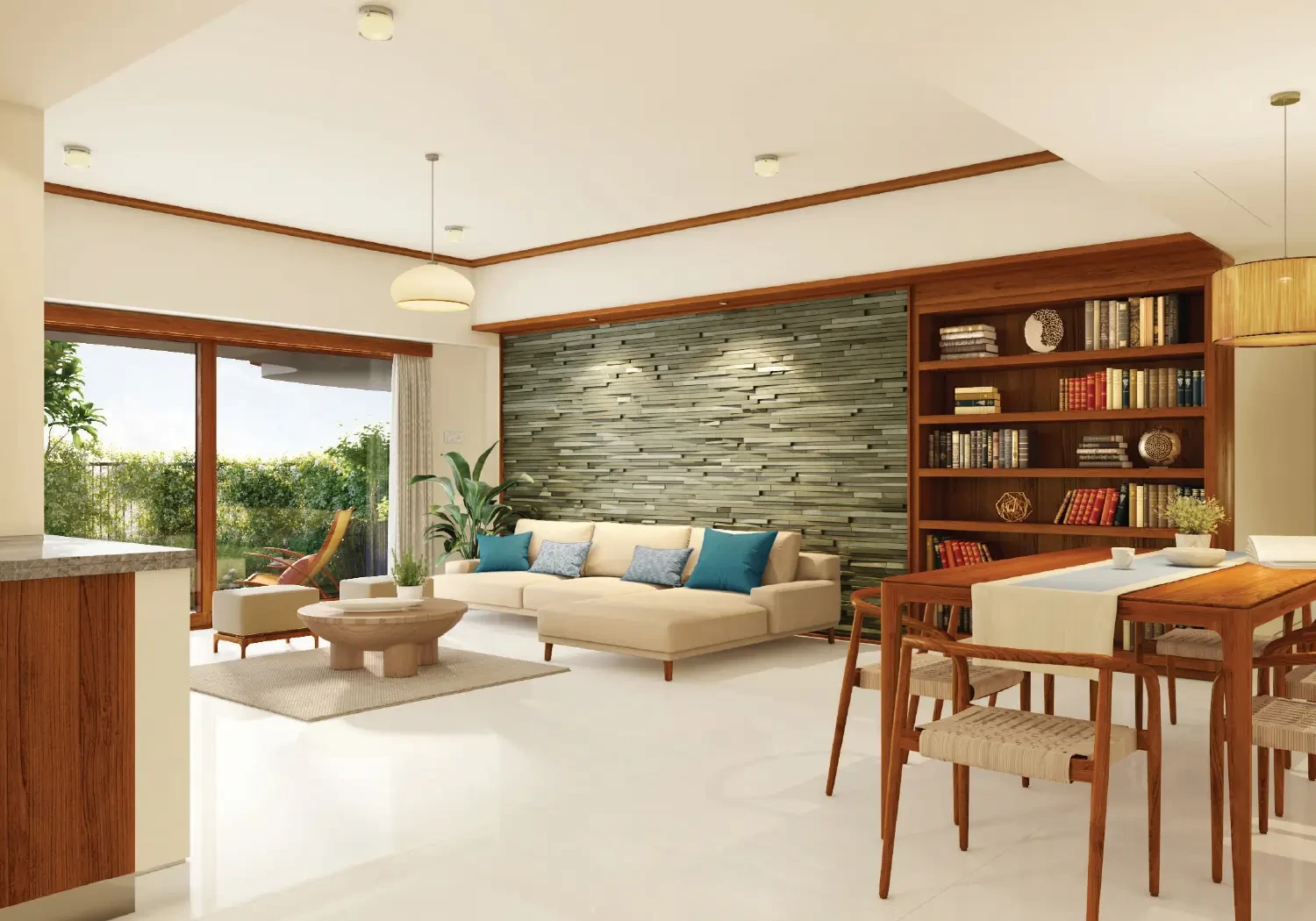 Total Down by the water